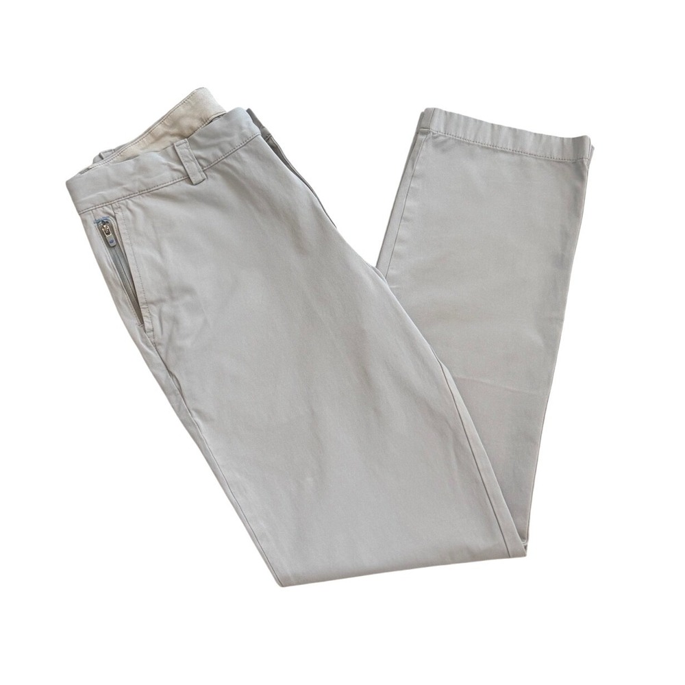 Vineyard Vines On-The-Go Performance Pants Straight‎ Leg Gray Kids Size 18
